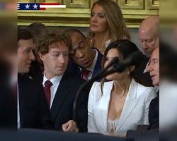 Не мог оторваться: видео со взглядом Цукерберга в декольте стало вирусным (видео)