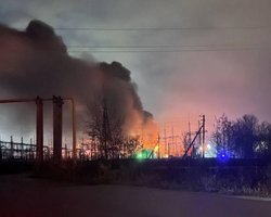 "Линия, от которой зависит Москва": дроны ударили по подстанции "Владимирская" (видео)
