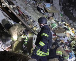 Понад 650 дронів і більше 50 ракет: Зеленський показав наслідки атаки ЗС РФ (фото)