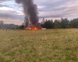 Знайшли 10 тіл: у РФ завершили пошукову операцію на місці падіння літака Пригожина