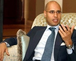 Судить сына Каддафи будут в Ливии, - МУС