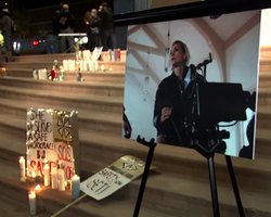 "Не вважала себе кращою за інших": в США пройшла панахида за застреленою Болдвіном українкою (відео)