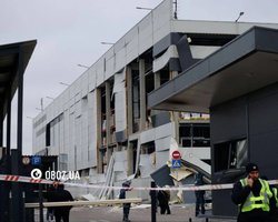 Під час атаки на Київ пошкоджений логістичний центр великої мережі супермаркета