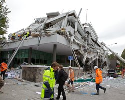 Аэропорт в Новой Зеландии закрыт после землетрясения