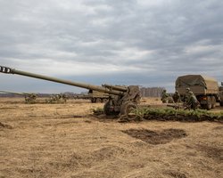 Под Херсоном ВСУ уничтожили 30 оккупантов, 2 склада боеприпасов и РСЗО "Ураган", — ОК "Юг"