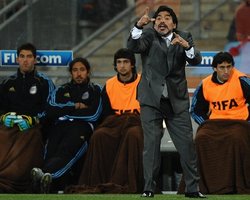 Марадона: Бог хочет, чтобы Аргентина прошла в финал