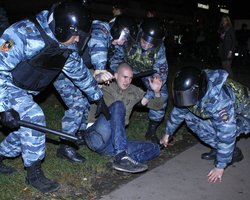 Массовые акции в России на этнической почве, - справка Ъ