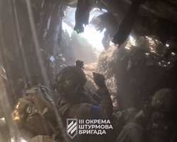 Ожесточенные бои за Бахмут: 3 ОШБр показала, как выбивала ВС РФ с позиций возле железной дороги (видео)