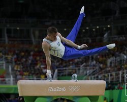 Верняев занял 8 место на соревнованиях по спортивной гимнастике на Олимпиаде