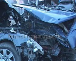 В Бердичеве милиционер врезался в автобус: 9 человек в больнице