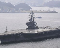 Авианосец США "Рональд Рейган" с сопровождением направляется к берегам Тайваня, — СМИ