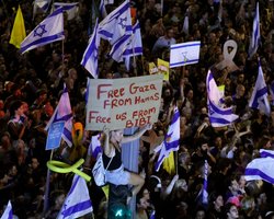 В Израиле началась масштабная забастовка из-за убийства заложников в Газе