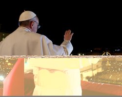 Интронизация Папы завершается торжественной мессой