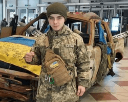 Под Бахмутом погиб 19-летний военный из Волыни, у него остались жена и дочь