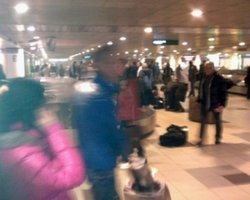 В Интернете появилось видео момента взрыва в Домодедово