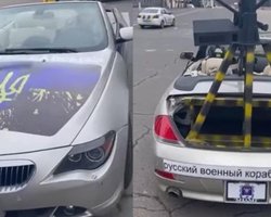 Тачанка XXI века: полиция Николаева получила боевой кабриолет BMW (видео)