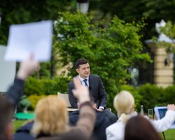 "Я ничего не боюсь". Зеленский о протестах недовольных его политикой