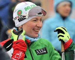 Белорусская биатлонистка Домрачева взяла второе золото в Сочи