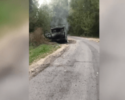 "Чітко спрацювали": ЗСУ вдарили по логістиці РФ, знищивши техніку у Курській області (відео)