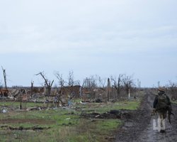 Разбитая бронетехника и руины: ВСУ показали, что осталось от Работино (фото)