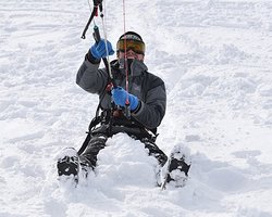 Уйти в отрыв. Сноукайтинг становится модным в Украине