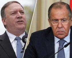 Помпео указал Лаврову на нарушение Россией обязательств в Сирии, - Госдеп