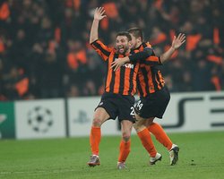 Шахтер  обыграл Брагу и вышел в плей-офф Лиги чемпионов