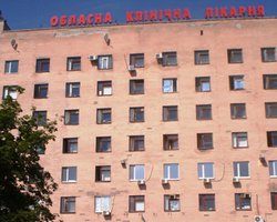 Больницу, где лежат пострадавшие шахтеры, отмывают к приезду Януковича