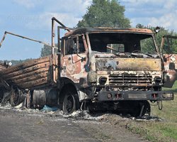 Колонну ВС РФ уничтожили ракетами в Курской области: появились фото масштабного удара