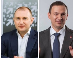 Вячеслав Климов и Владимир Поперешнюк (Нова пошта)