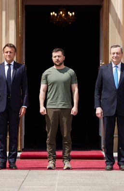 Это исторический день. О чем договорились Зеленский, Макрон, Драги, Шольц и Йоханнис