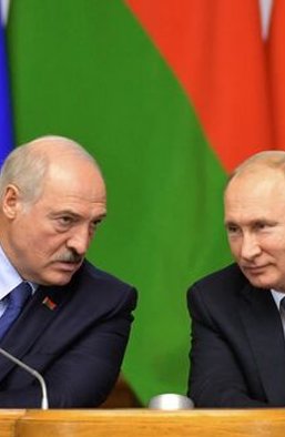 Напад з Бiлорусi — чи "убовтав" Путiн Лукашенка?