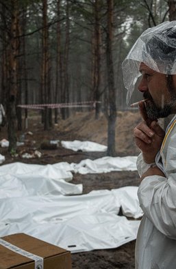 Это геноцид. Шокирующие кадры из Изюма. Военных преступников России нужно наказать