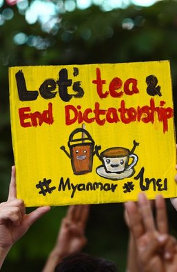 Альянс молочного чая за демократию в Азии и ряженка против Лукашенко