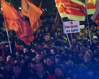 Российская оппозиция подала заявку на проведение в Москве 50-тысячного митинга