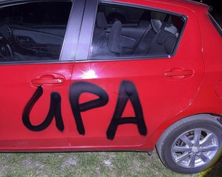 У Польщі вандали розмалювали автомобіль українки: жінка звернулася до поліції