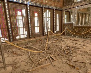Дворец иранских шахов поврежден авиаударом по Тегерану (фото)