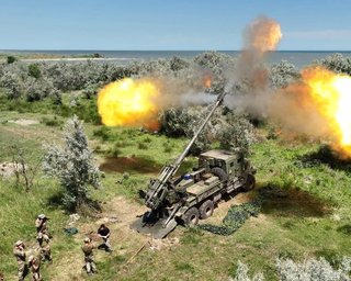 Українська САУ "Богдана" відіграла важливу роль у звільненні Зміїного, — Залужний (відео)