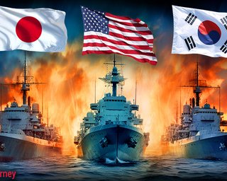 Трое в лодке и Китай: каким будет альянс США,  Японии и Южной Кореи