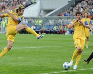 Украина и Греция сыграли 0:0