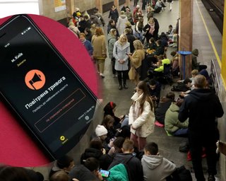 Без воздушной тревоги: кто в Украине остался без оповещения об угрозе из-за сбоя в "Киевстаре" (карта)