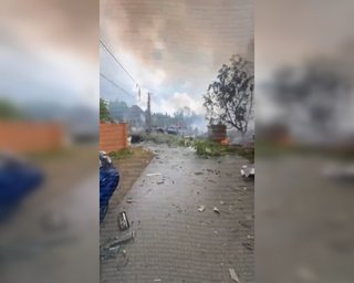 Знесло будинки біля полігону: з'явились кадри з наслідками удару РФ по Київщині (відео)