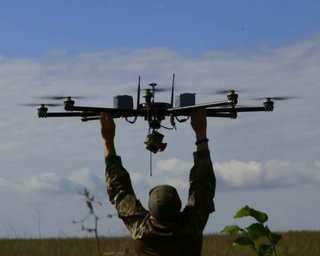 На Донбассе запретили использовать квадрокоптеры