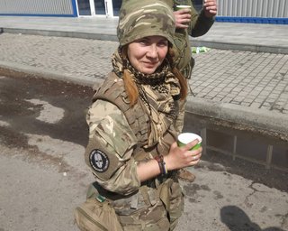 Украинская снайперка "Виски" погибла вместе с группой при выходе из Авдеевки (фото)