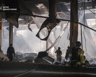 "Дуже обгоріли": в супермаркеті в Костянтинівці могли загинути діти, — ОВА (відео)