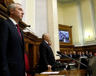 Вслед за Рыбаком в отставку подал вице-спикер Калетник