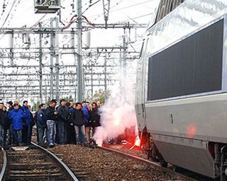 Крупнейшая национальная забастовка охватила Францию 