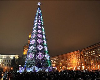 На Новый год в центре Киева перекроют движение 