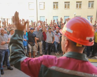 Рабочие "Беларуськалия" полностью останавливают работу