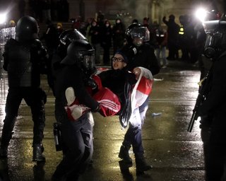 Масові протести у Грузії: затриманих звільнили, – МВС
